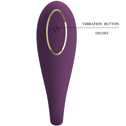 PRETTY LOVE VIBRADOR DE PRAZER DUPLO GLOBAL REMOTO DE AGOSTO