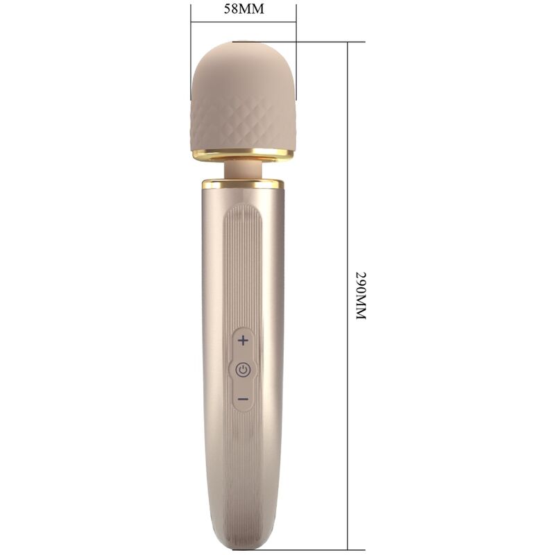 PRETTY LOVE MASSAGER 7 MODOS DE VIBRAO CHAMPAGNE