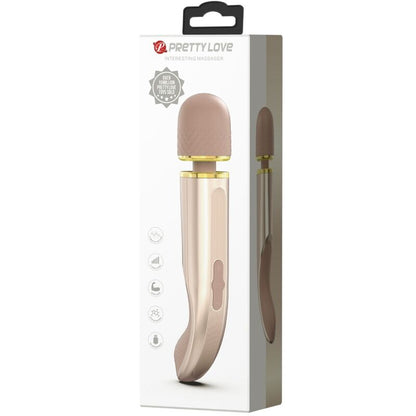 PRETTY LOVE MASSAGER 7 MODOS DE VIBRAO CHAMPAGNE