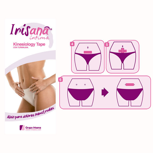 FITA AUTO ADESIVA IRISANA PARA DORES MENSTRUAIS