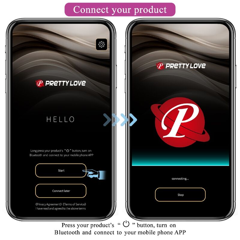 PRETTY LOVE CONTROLE REMOTO BILLY VIBRATION ROXO APLICATIVO GRaTIS