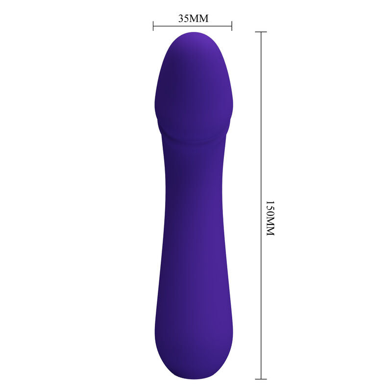 PRETTY LOVE VIBRADOR RECARREGVEL CETUS ROXO