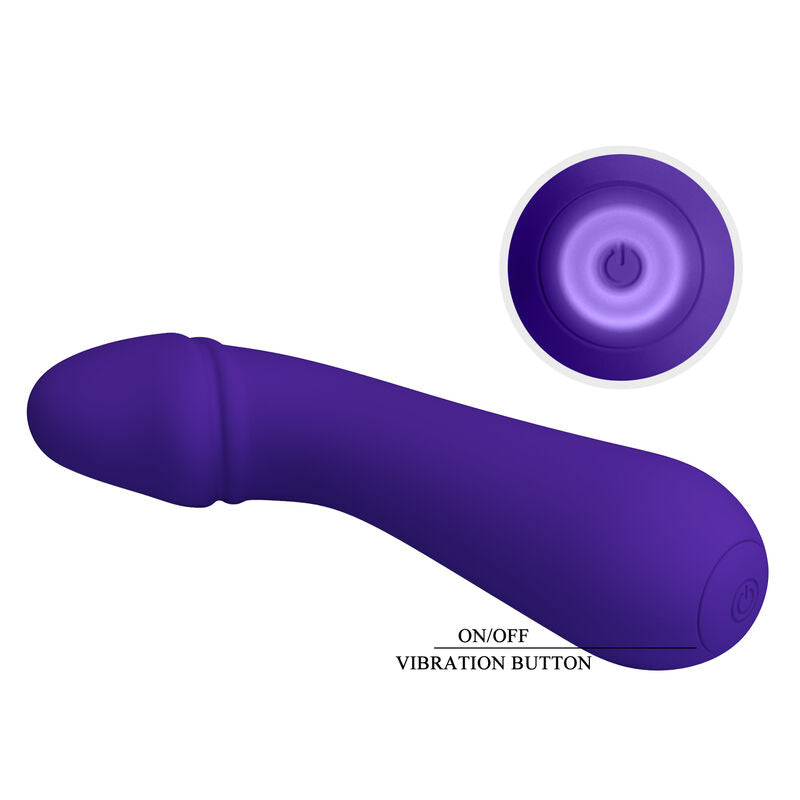 PRETTY LOVE VIBRADOR RECARREGVEL CETUS ROXO