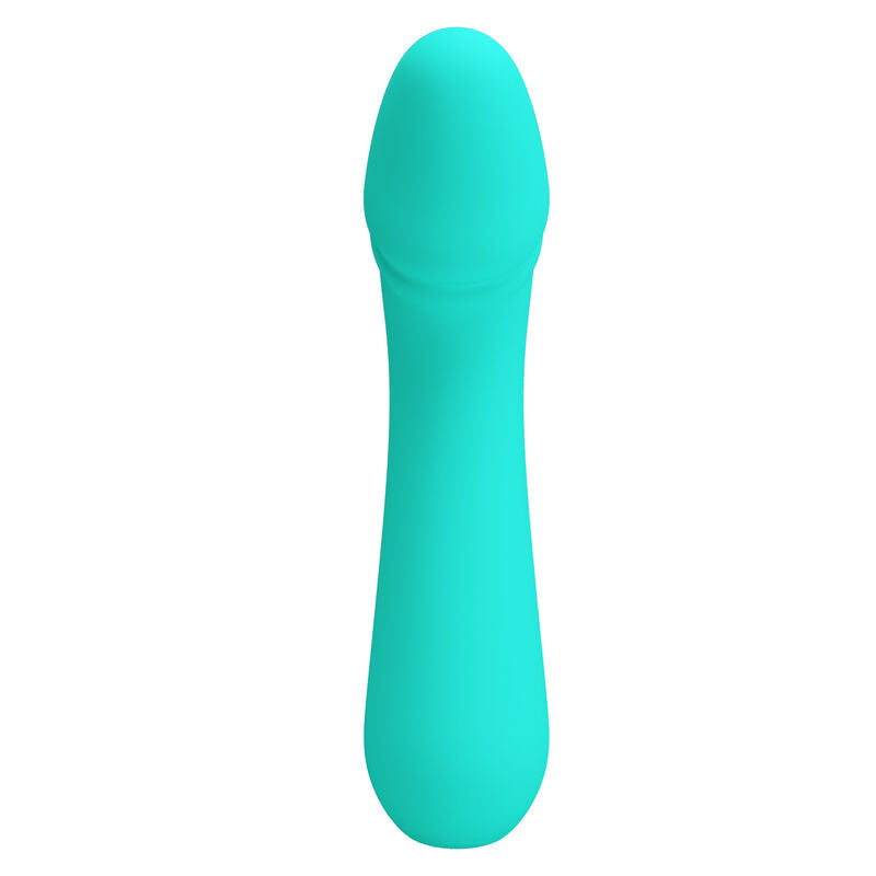 PRETTY LOVE VIBRADOR RECARREGVEL CETUS AQUA VERDE