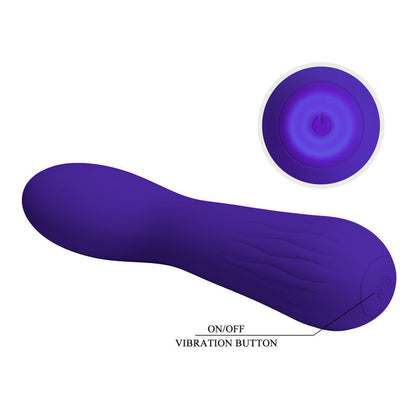 PRETTY LOVE VIBRADOR RECARREGVEL FAUN ROXO