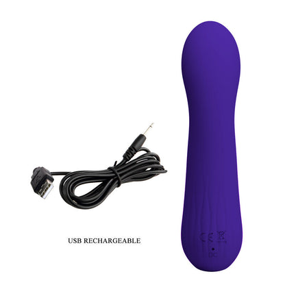 PRETTY LOVE VIBRADOR RECARREGVEL FAUN ROXO