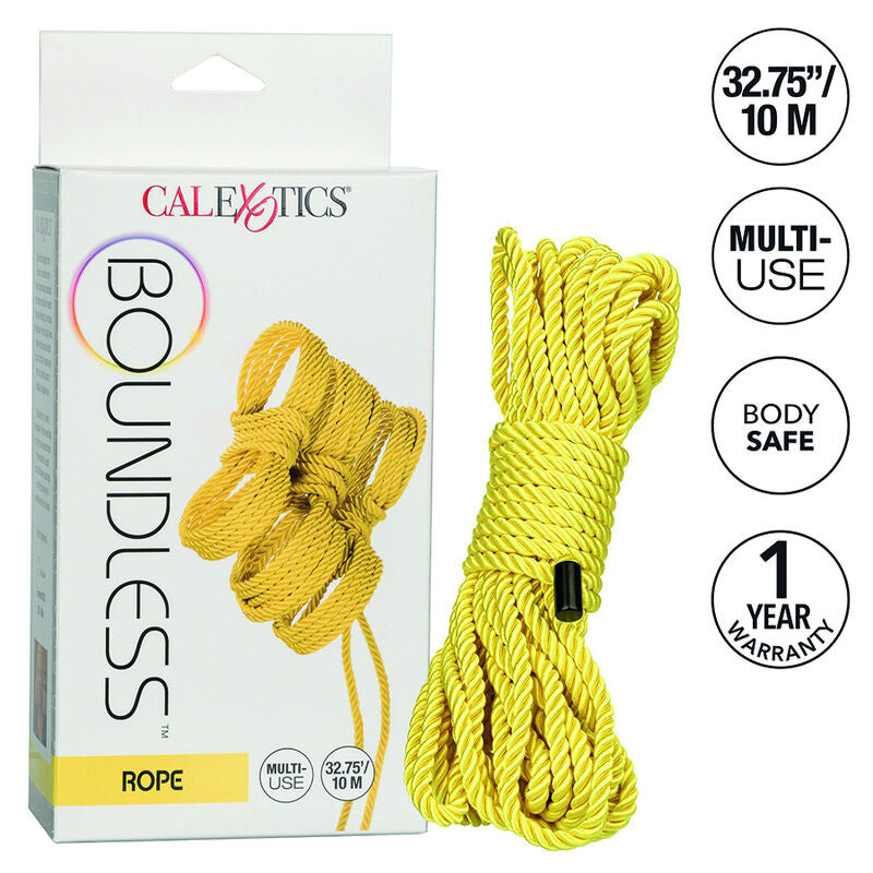 CALIFORNIA EXOTICS BOUNDLESS CORDA 10M AMARELO