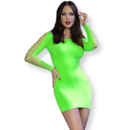 CHILIROSE VESTIDO CR 4617 VERDE S M