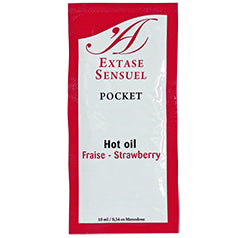 EXTASE SENSUAL oLEO ESTIMULANTE DE MORANGO 10 ML