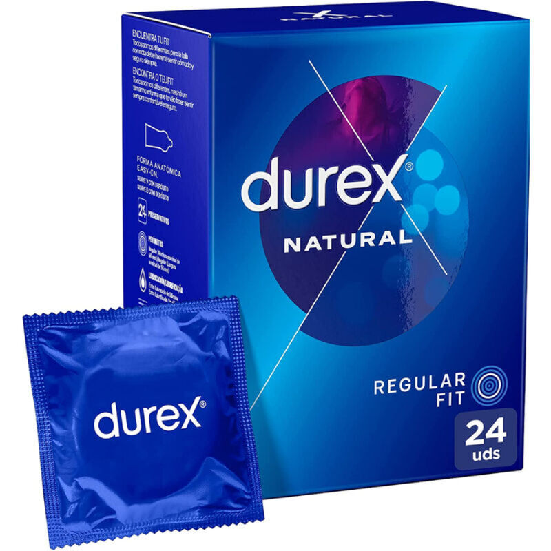 DUREX NATURAL PLUS 24 UNITS