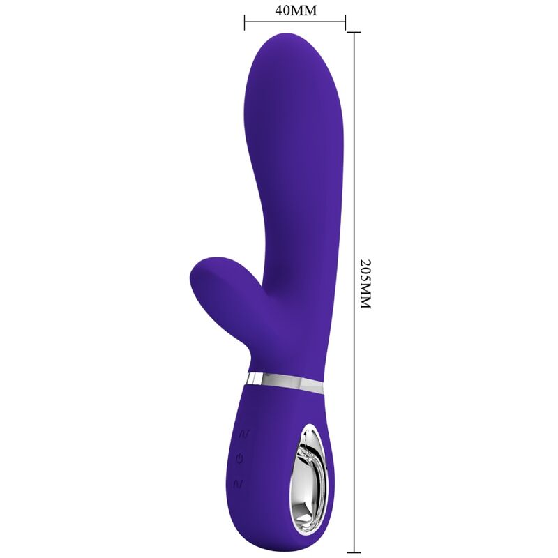 PRETTY LOVE VIBRADOR MULTIFUNO G SPOT THOMAS ROXO