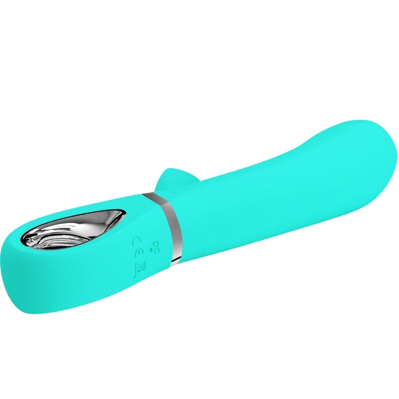 PRETTY LOVE VIBRADOR MULTIFUNO G SPOT THOMAS AQUA VERDE