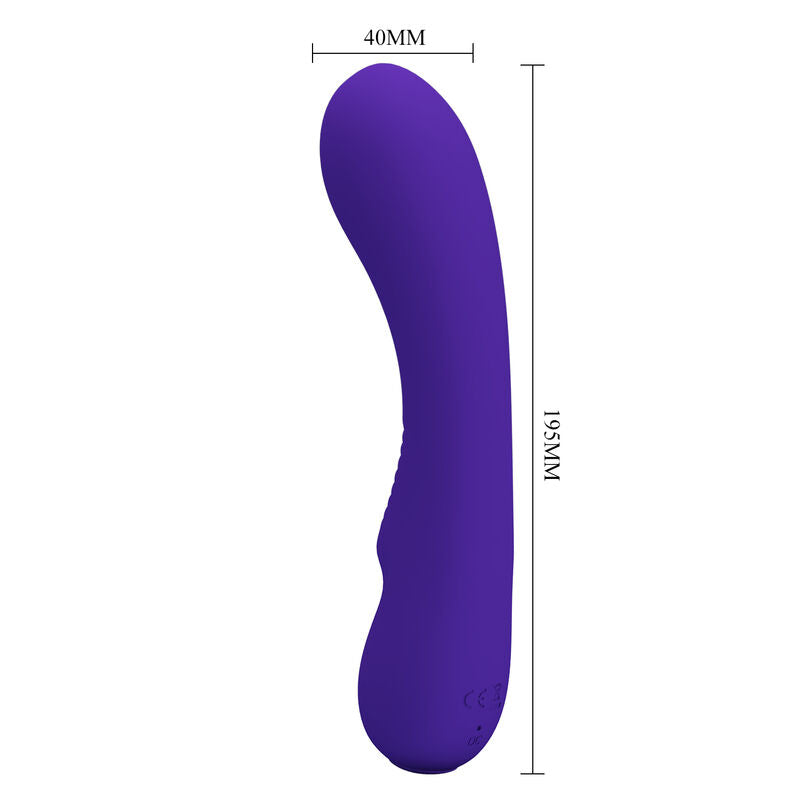 PRETTY LOVE VIBRADOR RECARREGVEL PRESCOTT ROXO