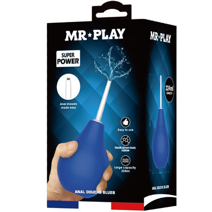 MR PLAY PLUGUE ANAL DE CONTROLE REMOTO VIBRADOR PODEROSO PRETO