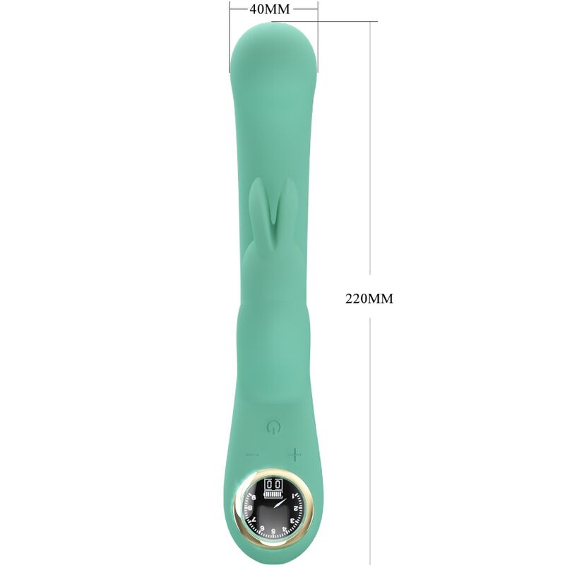 PRETTY LOVE VIBRADOR DE COELHO LAMAR E PONTO G VERDE