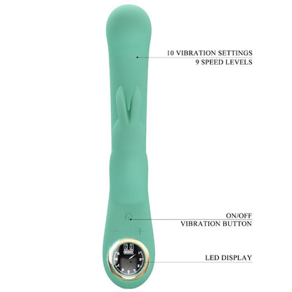 PRETTY LOVE VIBRADOR DE COELHO LAMAR E PONTO G VERDE