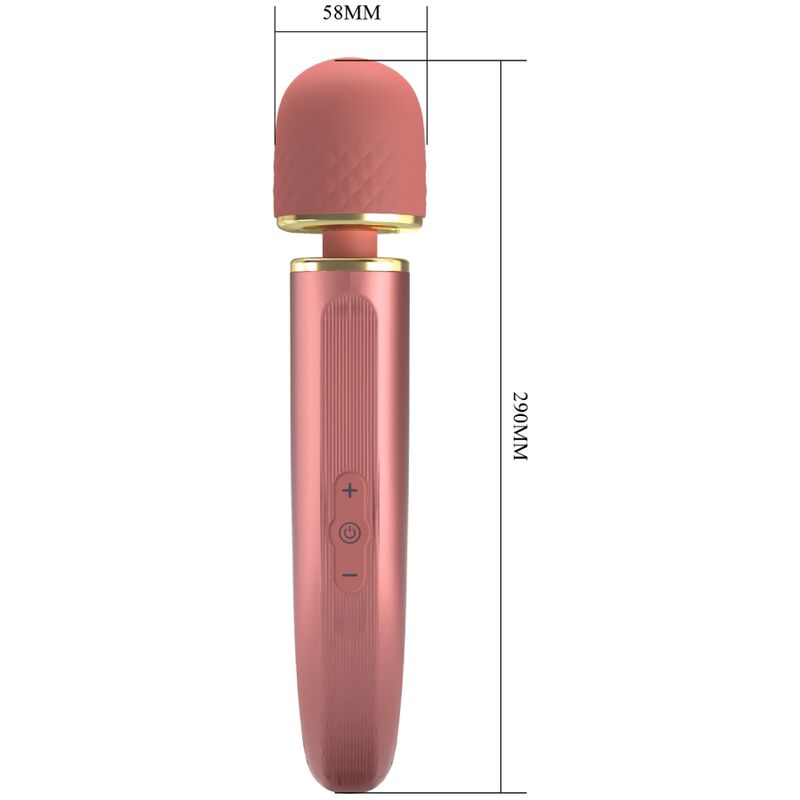 PRETTY LOVE MASSAGER 7 MODOS DE VIBRAO ROSA