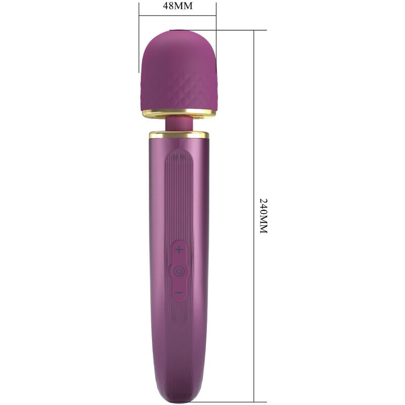 PRETTY LOVE MASSAGER 7 MODOS DE VIBRAO ROXO