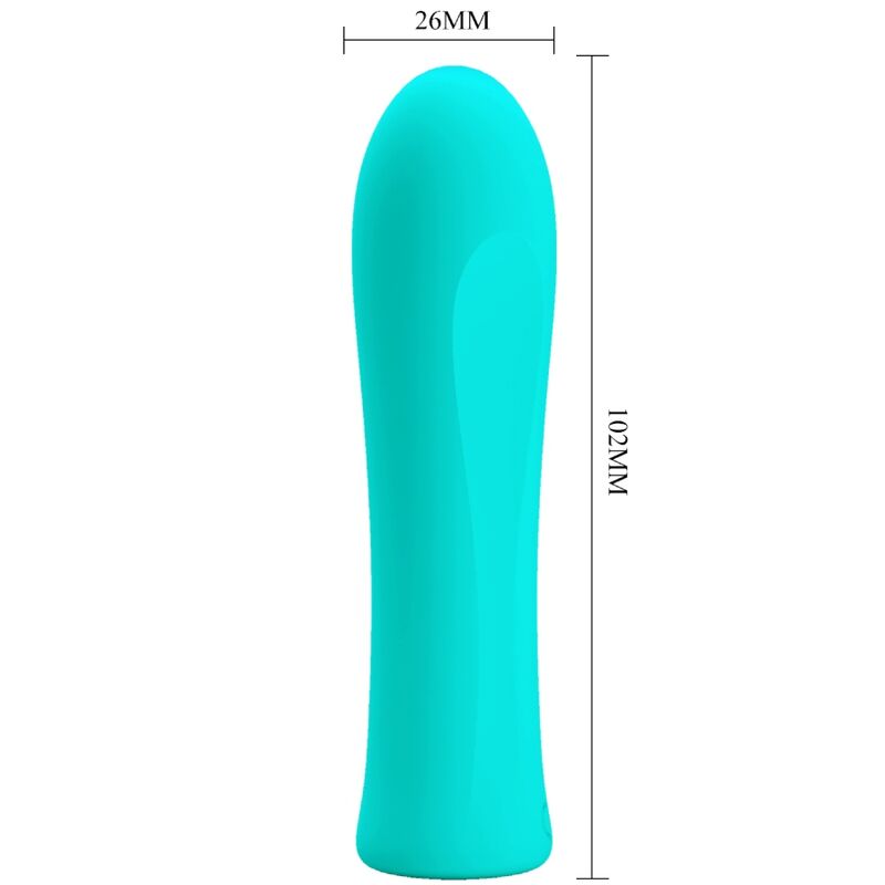 PRETTY LOVE ALFREDA SUPER POWER VIBRADOR AQUA VERDE