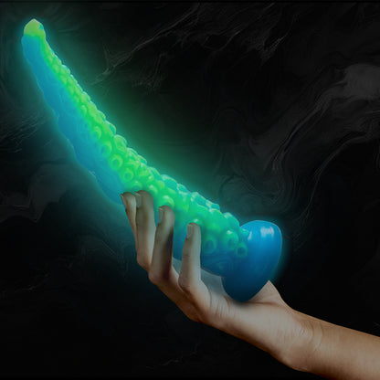 EPIC SCYLLA FLUORESCENTE FINO TENTCULO DILDO TAMANHO GRANDE