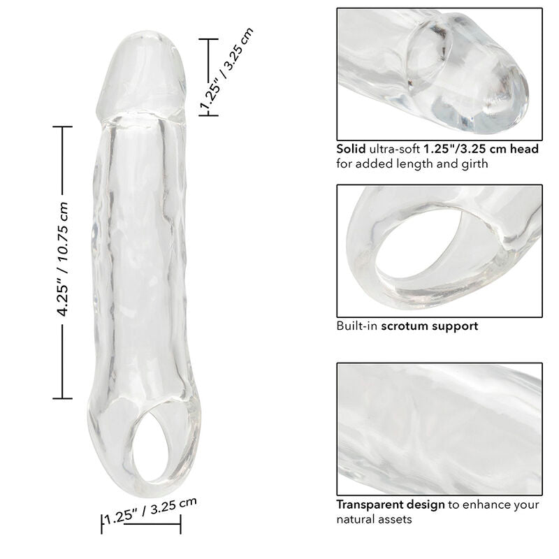 CALIFORNIA EXOTICS PERFORMANCE MAXX CLEAR EXTENSION 55 TRANSPARENTE