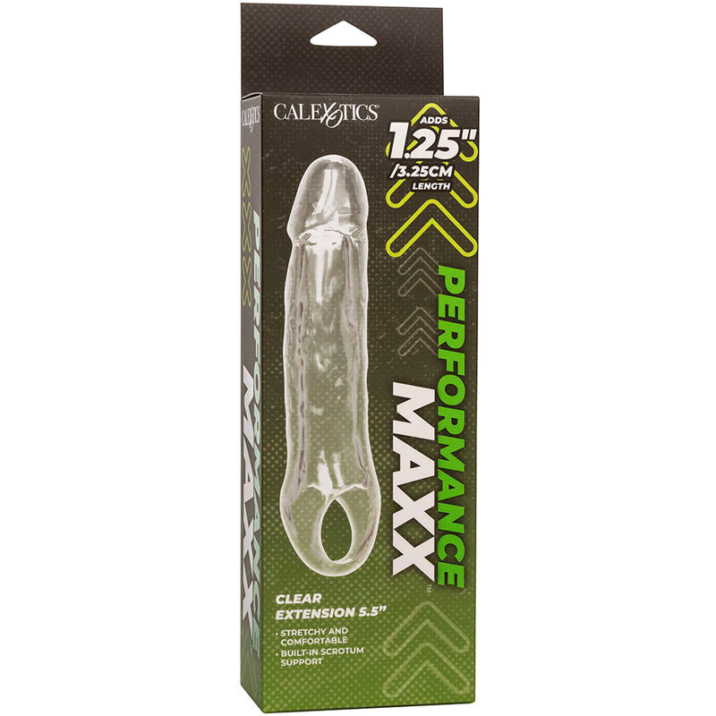 CALIFORNIA EXOTICS PERFORMANCE MAXX CLEAR EXTENSION 55 TRANSPARENTE