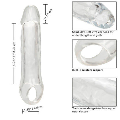 CALIFORNIA EXOTICS PERFORMANCE MAXX CLEAR EXTENSION 75 TRANSPARENTE