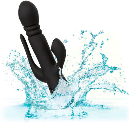 CALIFORNIA EXOTICS VIBRADOR TRIPLO EUPHORIA PRETO