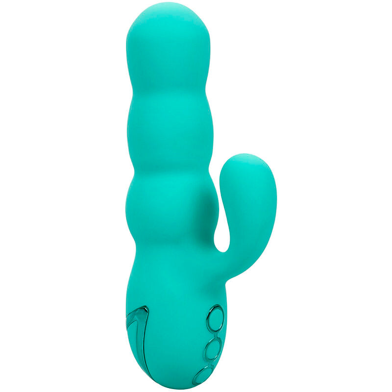 CALIFORNIA EXOTICS VIBRADOR DEL MAR DIVA RABBIR AQUA GREEN POR CALIFORNIA DREAMING