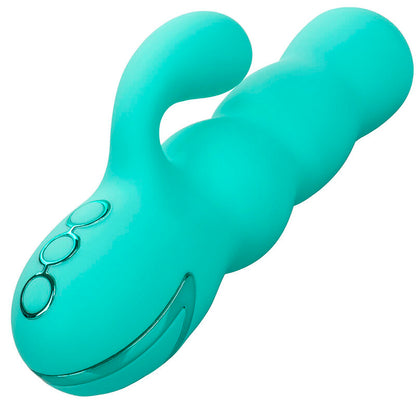 CALIFORNIA EXOTICS VIBRADOR DEL MAR DIVA RABBIR AQUA GREEN POR CALIFORNIA DREAMING