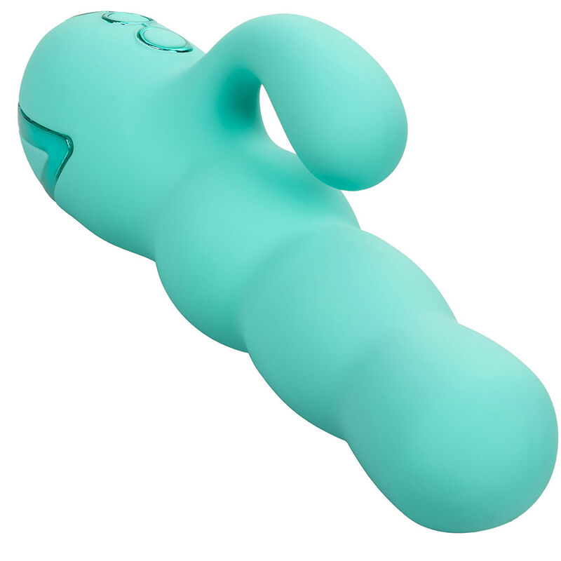 CALIFORNIA EXOTICS VIBRADOR DEL MAR DIVA RABBIR AQUA GREEN POR CALIFORNIA DREAMING