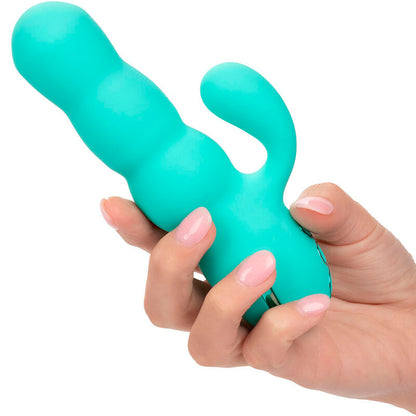 CALIFORNIA EXOTICS VIBRADOR DEL MAR DIVA RABBIR AQUA GREEN POR CALIFORNIA DREAMING