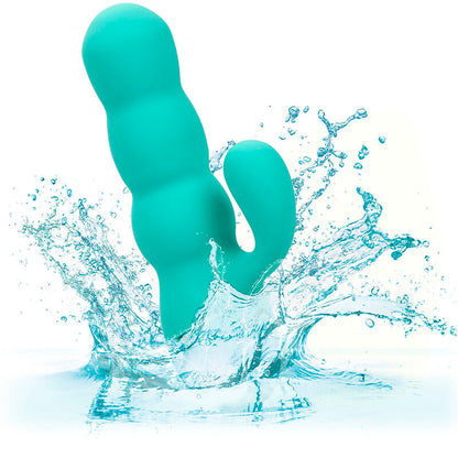 CALIFORNIA EXOTICS VIBRADOR DEL MAR DIVA RABBIR AQUA GREEN POR CALIFORNIA DREAMING