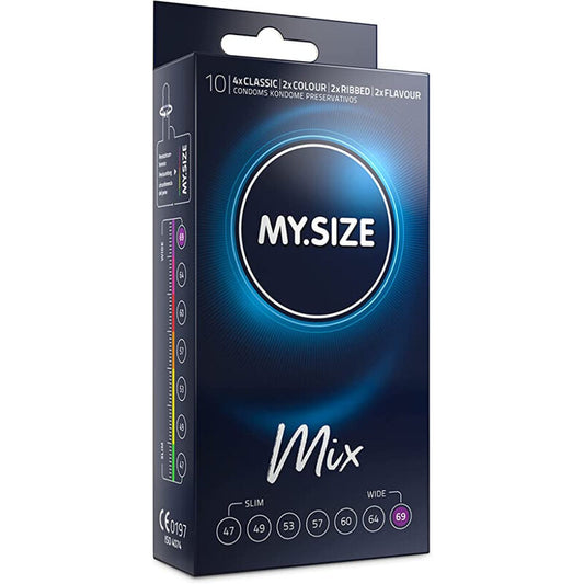 Preservativos MY SIZE MIX 69 MM 10 UNIDADES