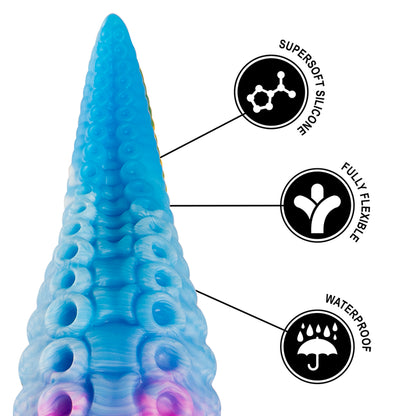 EPIC DILDO DE TENTaCULO AZUL PHORCYS TAMANHO PEQUENO