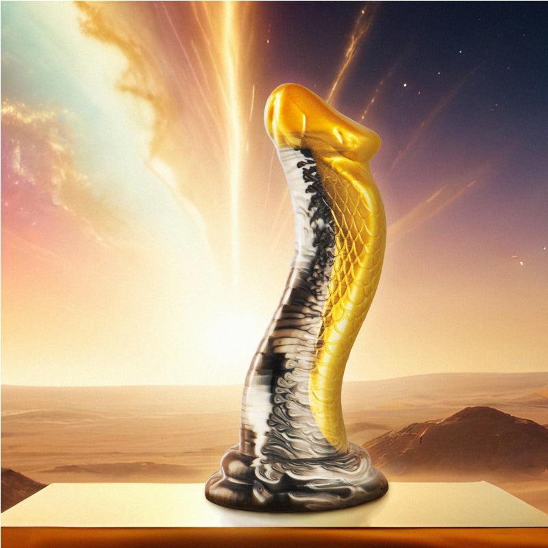 EPIC DRAKON DILDO AMARELO COBRA