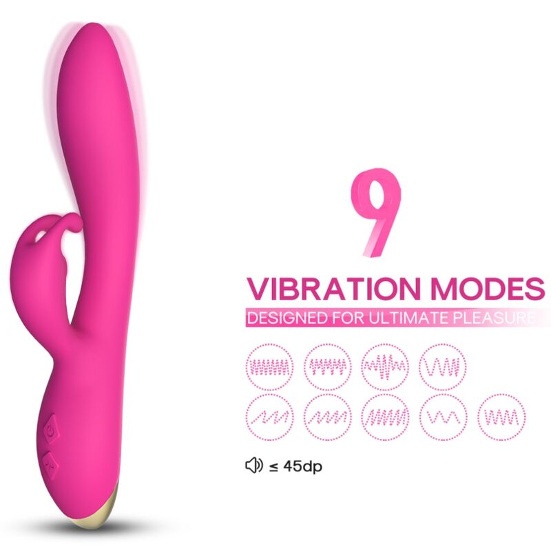 ARMONY BONNIE VIBRADOR COELHO FuCSIA