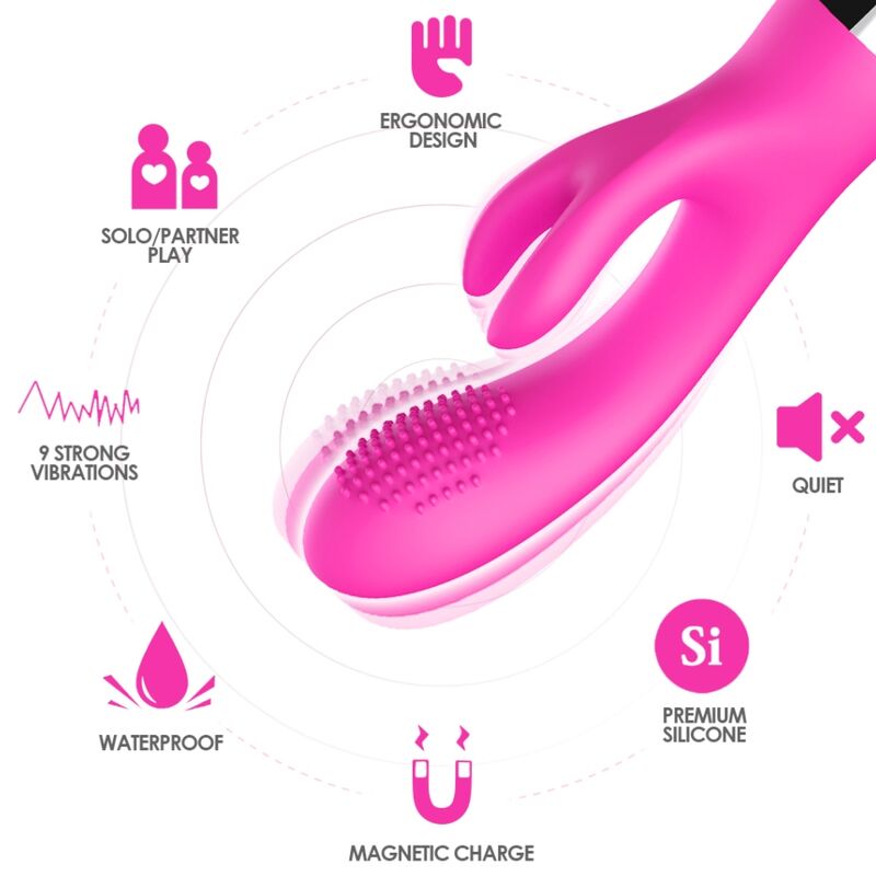 ARMONY VIBRADOR COELHO FuCSIA