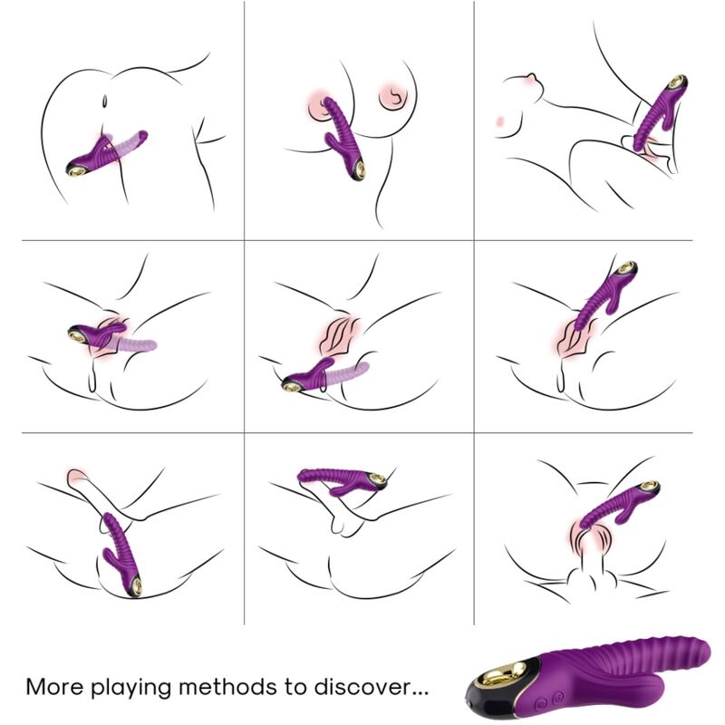 ARMONY VIBRADOR ETERNITY SILICONE ROXO