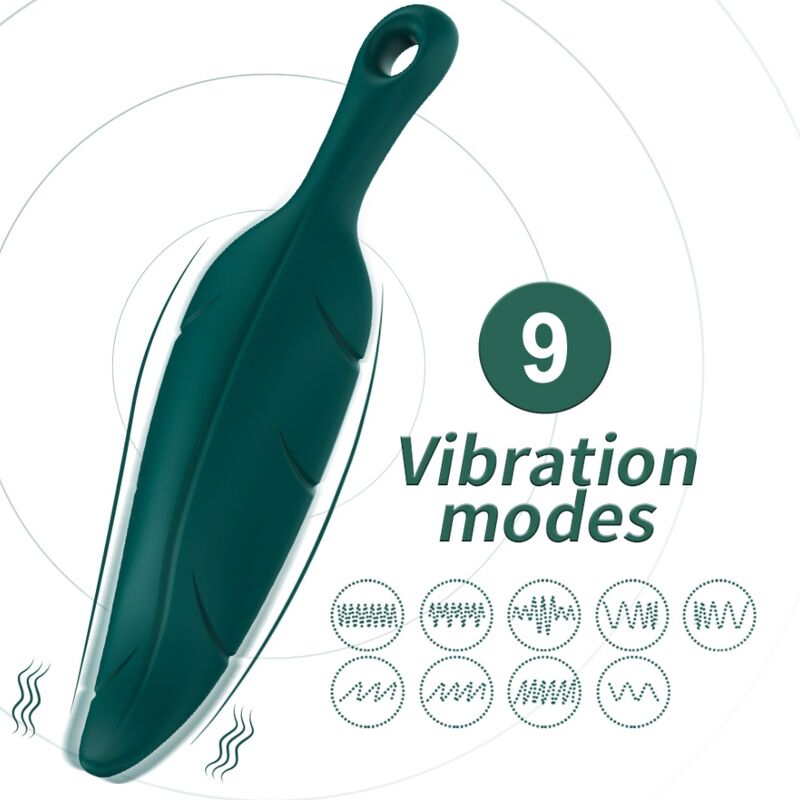 ARMONY ESTIMULADOR E VIBRADOR FOLHA VERDE