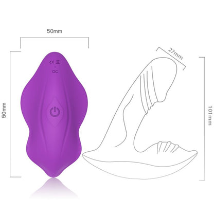 ARMONY VIBRADOR DE APITO CONTROLE REMOTO INTRODUZiVEL ROXO