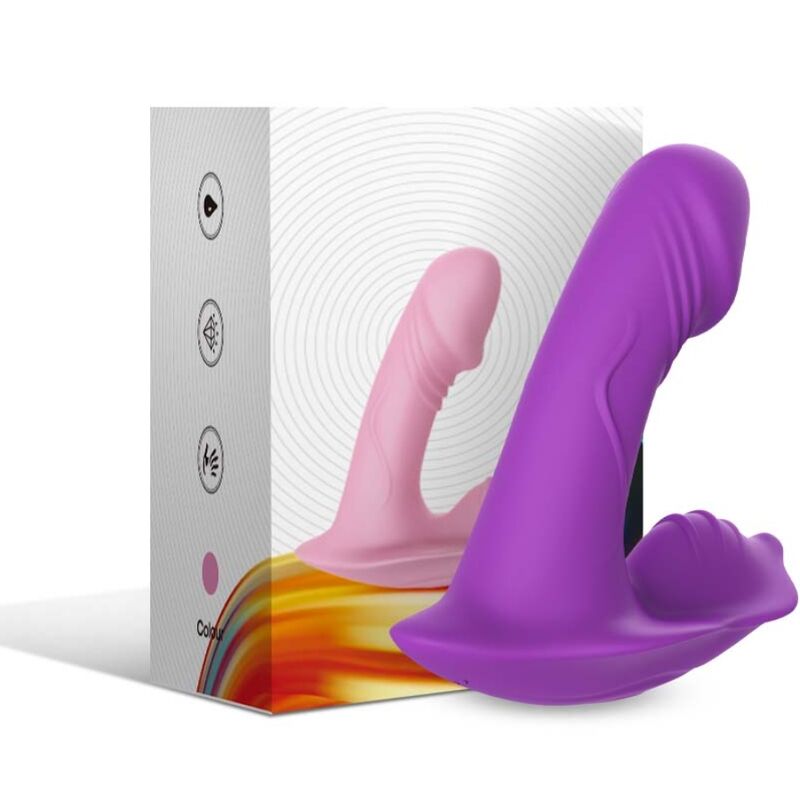 ARMONY VIBRADOR DE APITO CONTROLE REMOTO INTRODUZiVEL ROXO