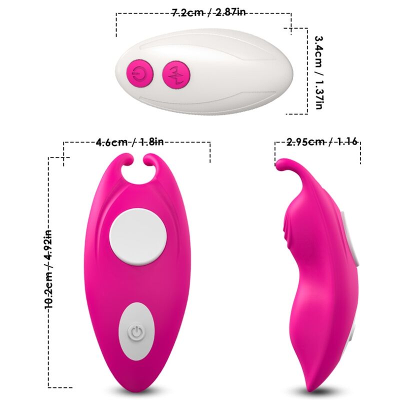 ARMONY MEL BEE WEARABLE CALyAS VIBRADOR G SPOT CONTROLE REMOTO FuCSIA