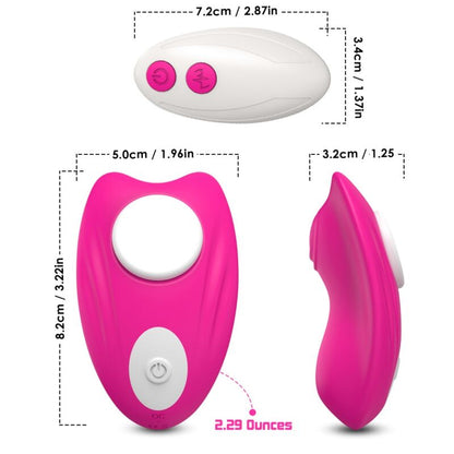 ARMONY CALyA VIBRADORA BUTTERFLY WEARABLE CONTROLE REMOTO ROSA