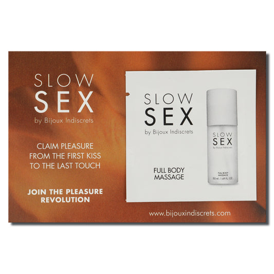 BIJOUX SLOW SEX FULL BODY MASSAGE 2 ML