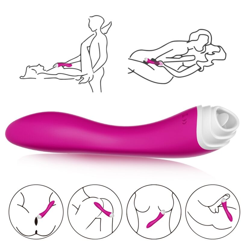 ARMONY FAIRYLAND LAMINDO CLITOR VIBRANTE E VIBRADOR ROXO