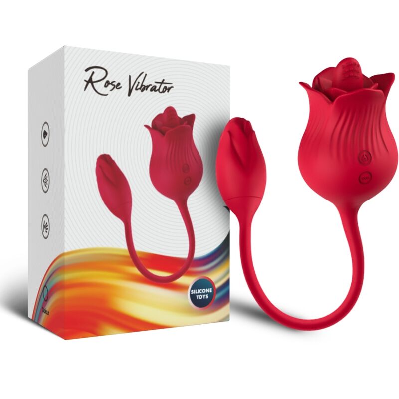 ARMONY VIBRADOR ROSA CON COLA VERMELHO