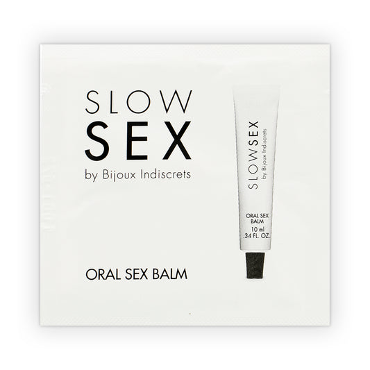 BIJOUX SLOW SEX ORAL SEX BALM DOSE uNICA