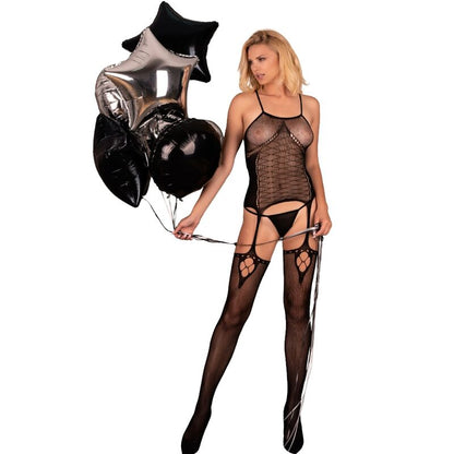 LIVCO CORSETTI FASHION AMRIN BODYSTOCKING PRETO TAMANHO uNICO