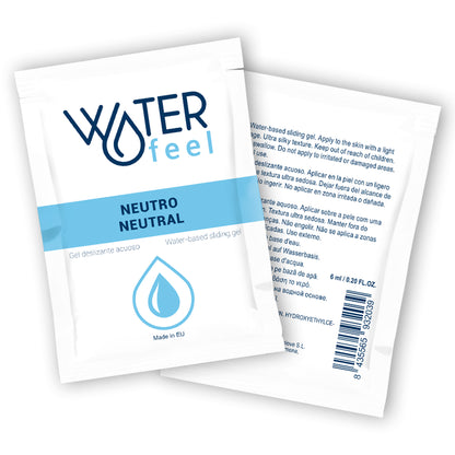 GEL DESLIZANTE a BASE DE aGUA WATERFEEL NEUTRO 6 ML